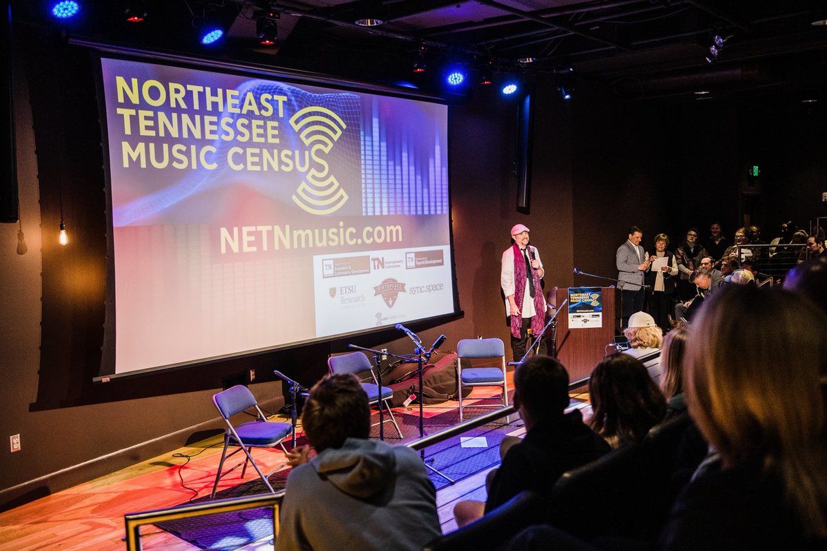 If you live in Northeast Tennessee and play a role in the music industry, we need your help! The NE TN Music Census will open in May 2024. We are calling on the NE TN music ecosystem to share your voice! Become a community engagement partner today: netnmusic.com