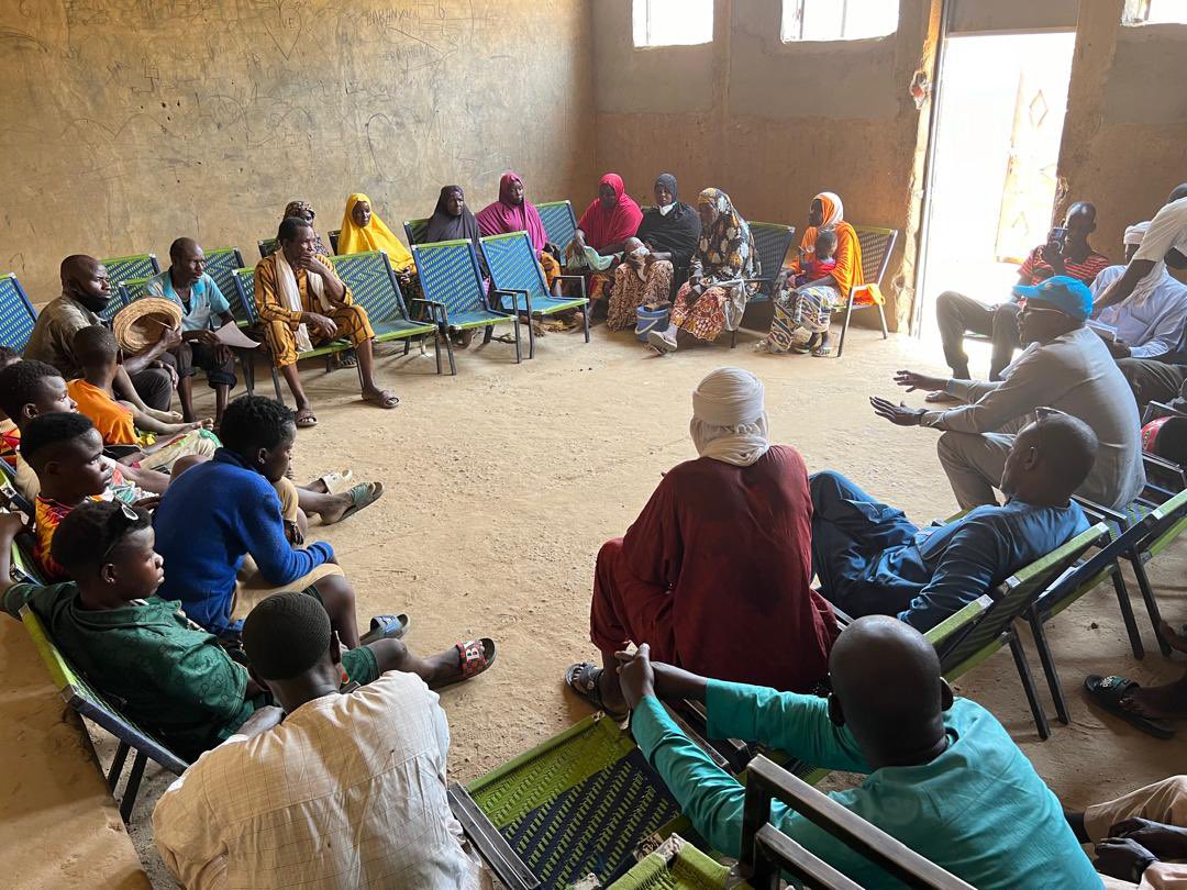 Communities of Kehehe and Gangare in Tabalak commune take bold steps in #Niger to engage for child rights! #NiyaDaAlkaweli #communityengagement #socialcohesion