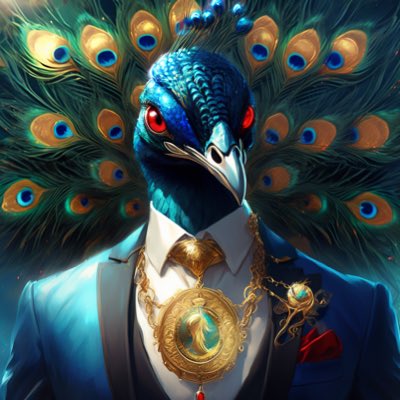 the34hc's tweet photo. Let the bord fly. 🦚 

⚫️⚫️⚫️
#NewProfilePic #MemeCoinSeason $PCOQ https://t.co/p70bZ7ICUi