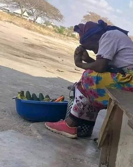 Sometimes you should buy from them not because you want to eat what they are selling but because you want to support them... 

May God bless our parents 🙏