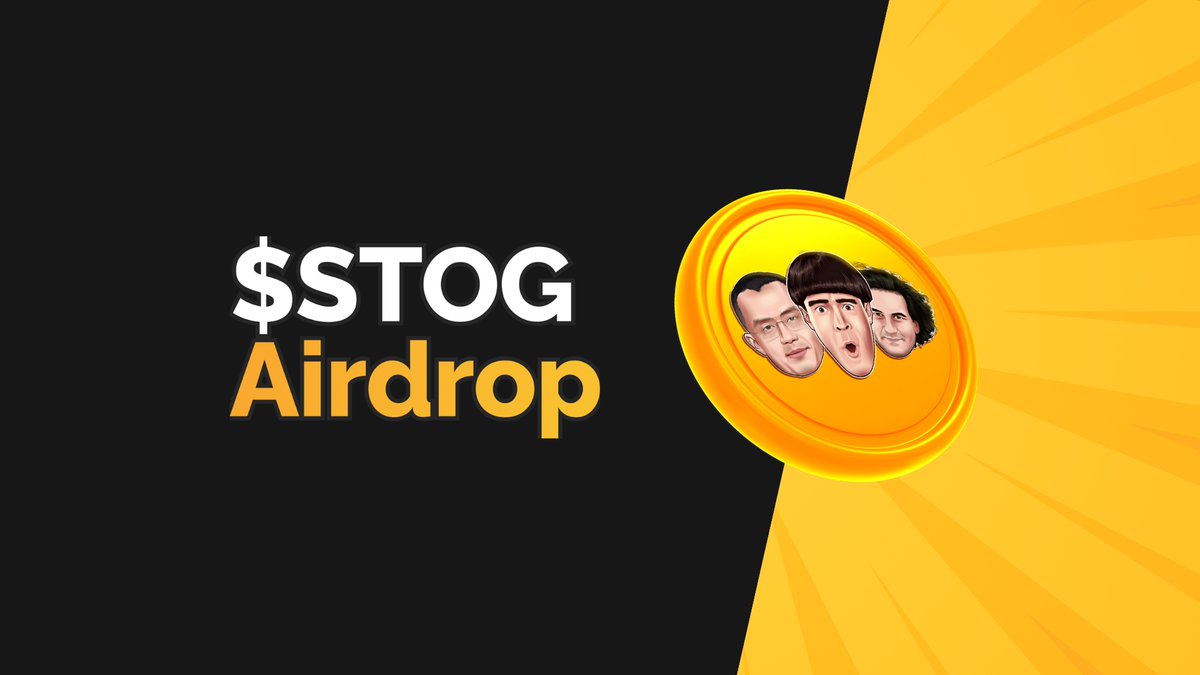 🟡 Competition open to apply $STOG airdrop
Apply now: gleam.io/kIzYH/stooges-…

Admins will not contact you first or ask for your wallet adress.