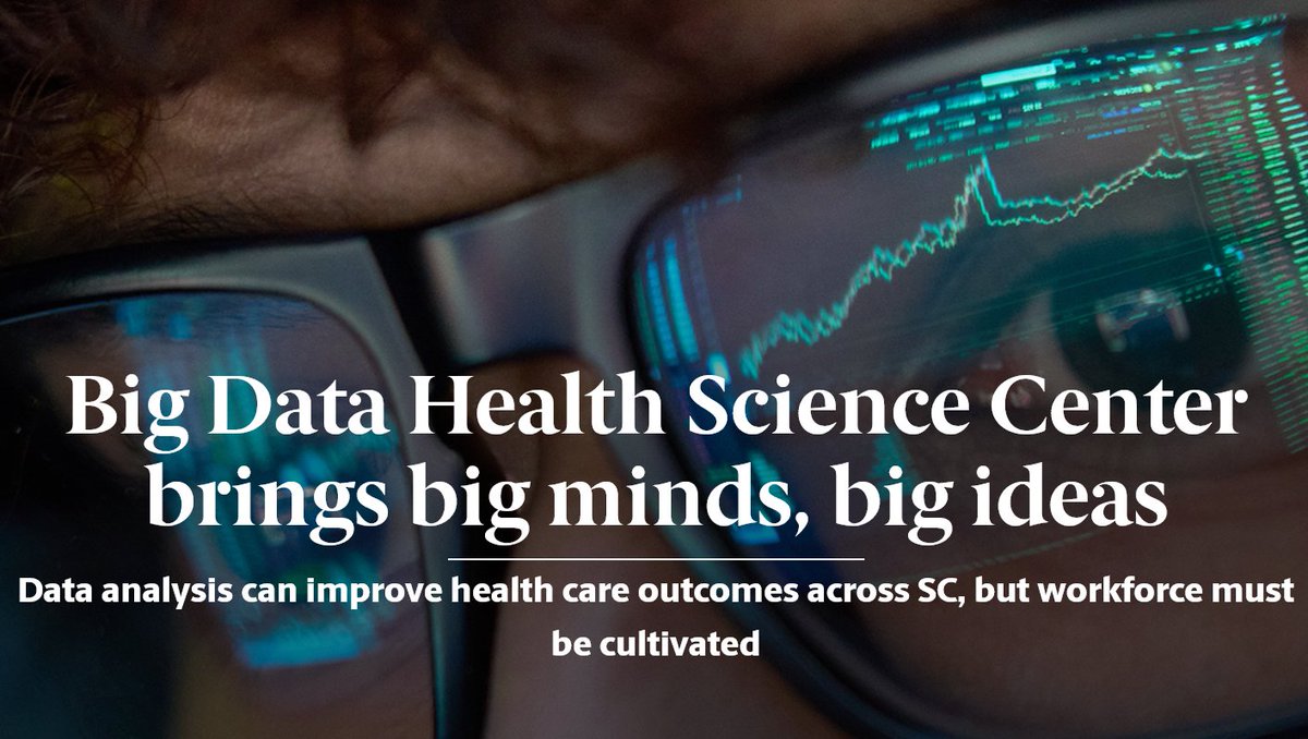 The human body is so complex that it’s estimated every person generates two terabytes of data every day. Analyzing it could guide health experts in improving community health.🧐 The full story about the BDHSC and its conference is here: tinyurl.com/bdhsc-big-ideas. #BigData #Health