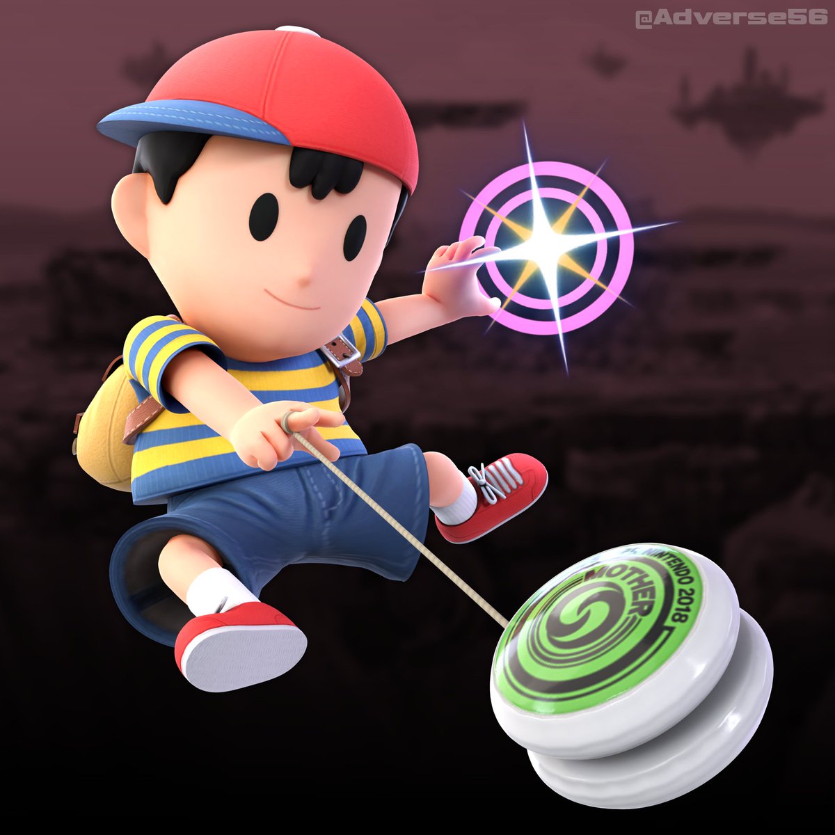 OK

#EarthBound #SmashBros #Blender3D