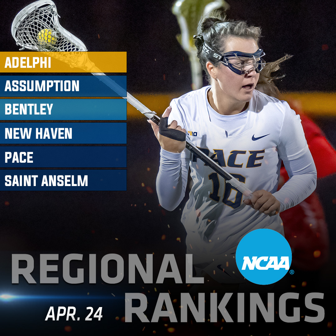 𝐂𝐋𝐄𝐀𝐍 𝐒𝐖𝐄𝐄𝐏 🧹

First regional rankings are out for women's lacrosse and the NE10 grabs ALL six spots in the East Region 🥍

#NE10EMBRACE #NCAAD2 #D2WLAX