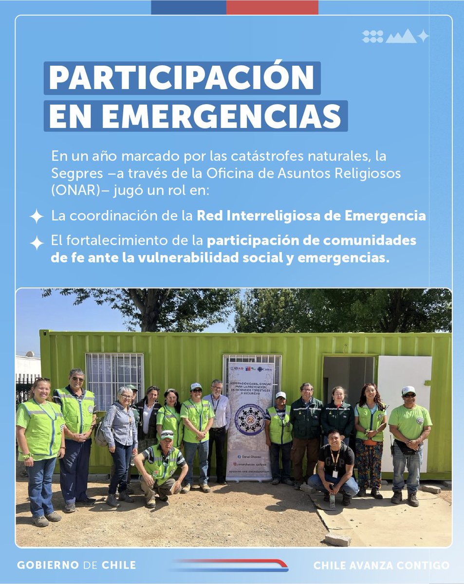 Ministerio Secretaría General de la Presidencia tweet media