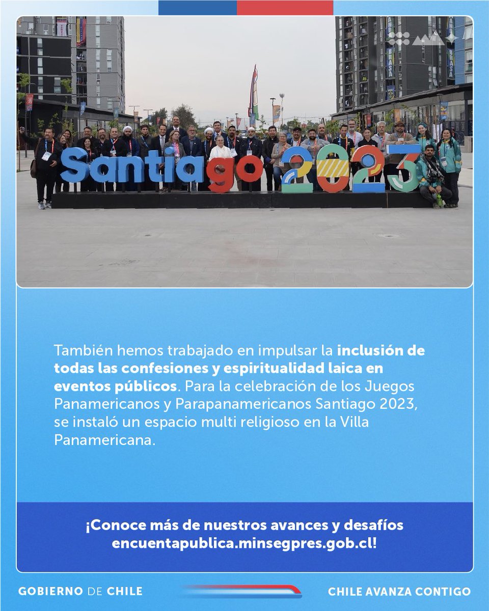 Ministerio Secretaría General de la Presidencia tweet media