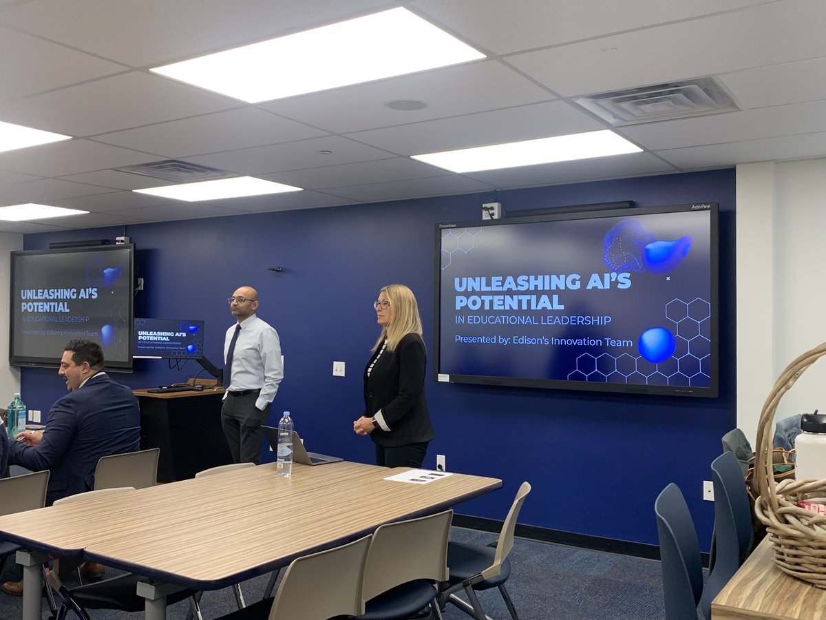 The Innovation Committee held its first administrative AI training! The excitement was clear and we can’t wait to hear how our admin team is using the tools, tricks, and tips. Thank you to our participants today. #innovation #AI #WeAreOneEdison