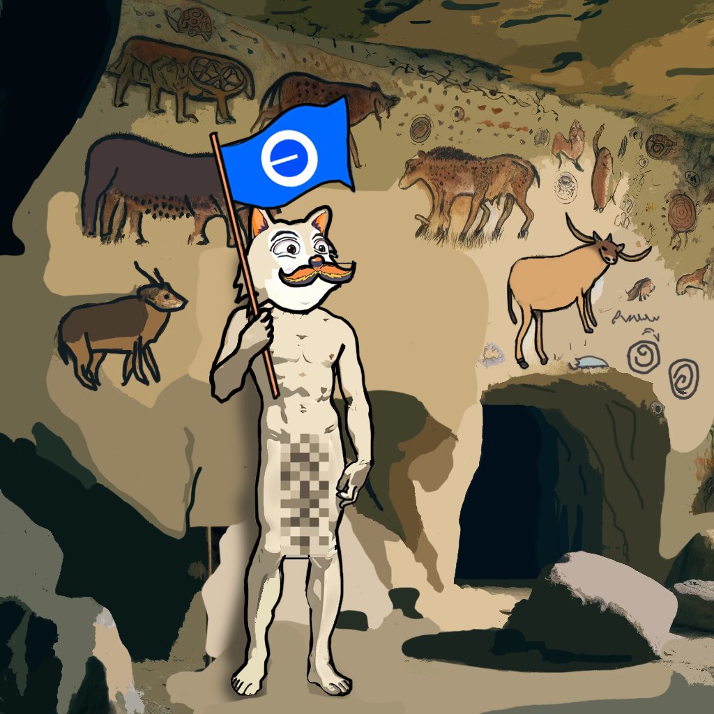 the story of whisker begins here... -25,000 BC in a cave far from all life... 👀

1/9 

#PlayToEarn #game #gamedev