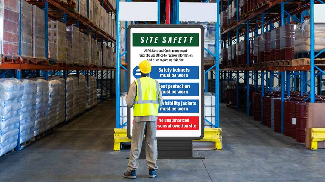 Did you know digital signage can reduce injury and illness rates by more than 20% through safety and health communications in manufacturing settings? Fewer absences mean more productivity and higher ROI! #signaramaca #safety #digitalsigns
signarama.ca/products/digit…