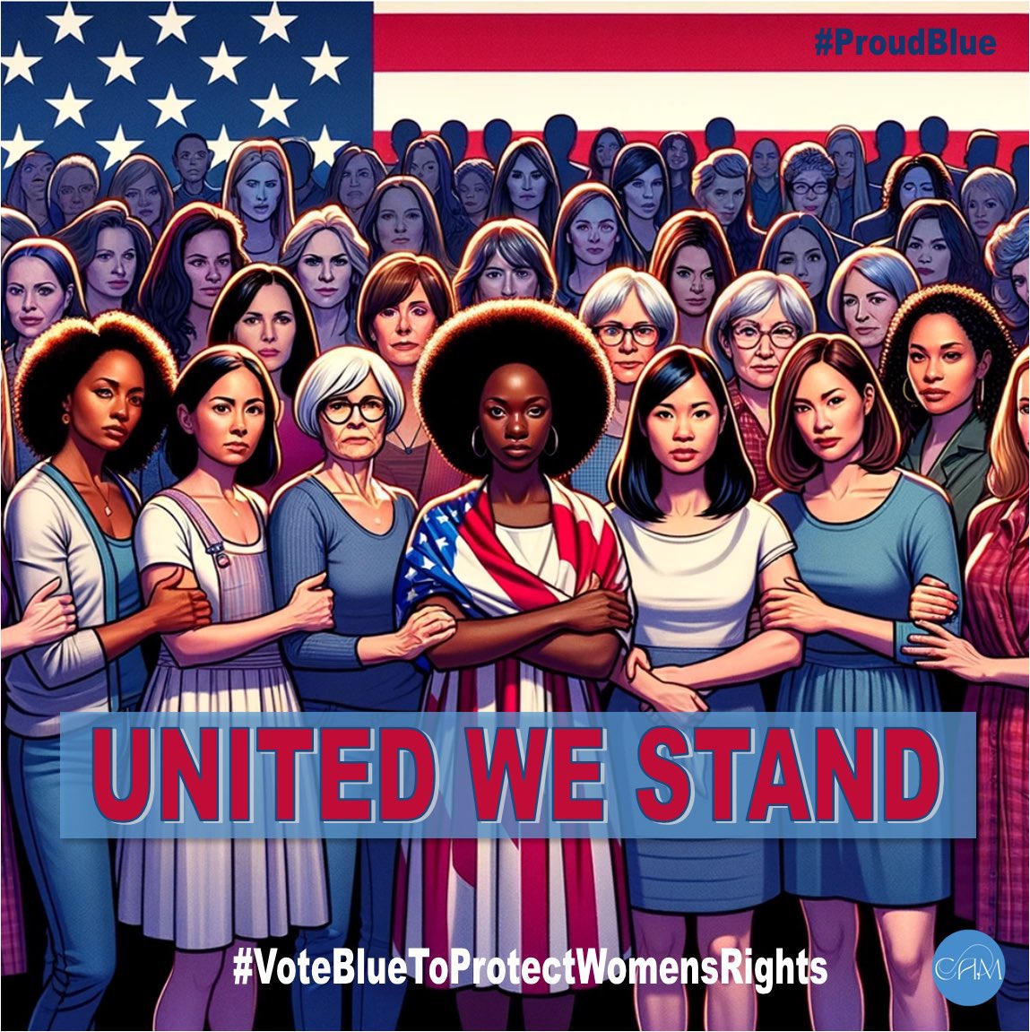 #ProudBlueWomen
When women unite, we win. Stand united for women’s rights
#RoevemberIsComing2024 
#VoteBlueToProtectWomensRights