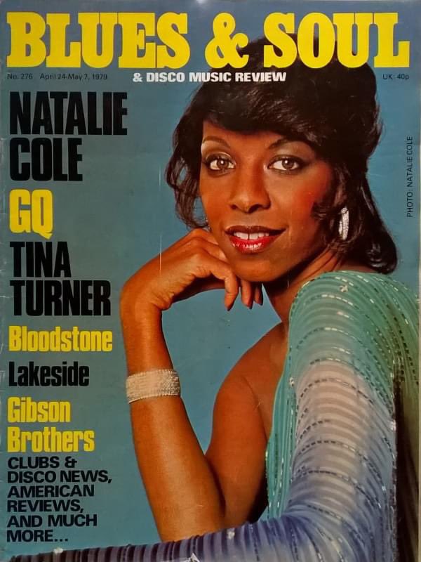 As her album “I Love You So” was climbing the charts, 45 years ago today, #NatalieCole appeared on the cover of Blues & Soul.