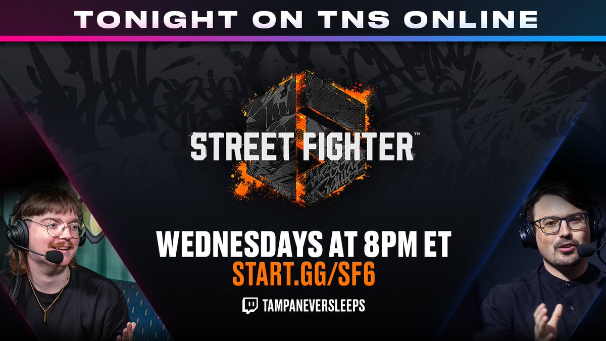 We're not done yet, there's still time to register for our #StreetFighter6 bracket 🔥 @KingJobber and @BasedJakeRyan join us tonight to commentate our action 🎙️