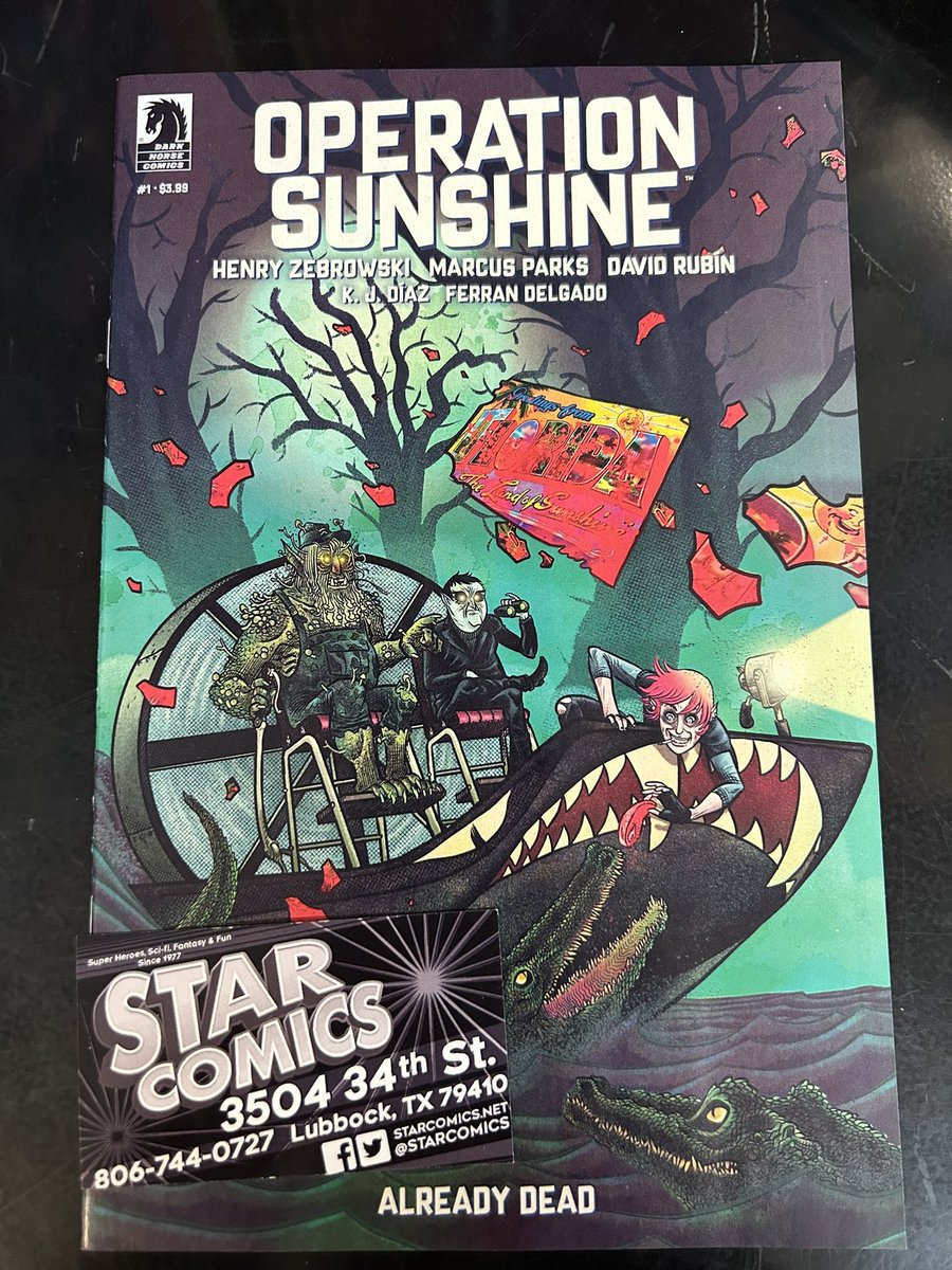 Operation Sunshine is back, baby!! From former employee and all around good dude @MarcusJParks <a href="/HenryLovesYou/">Henry Zebrowski 👽</a> <a href="/davidrubin/">davidrubin</a> snd <a href="/DarkHorseComics/">Dark Horse Comics</a>!!!