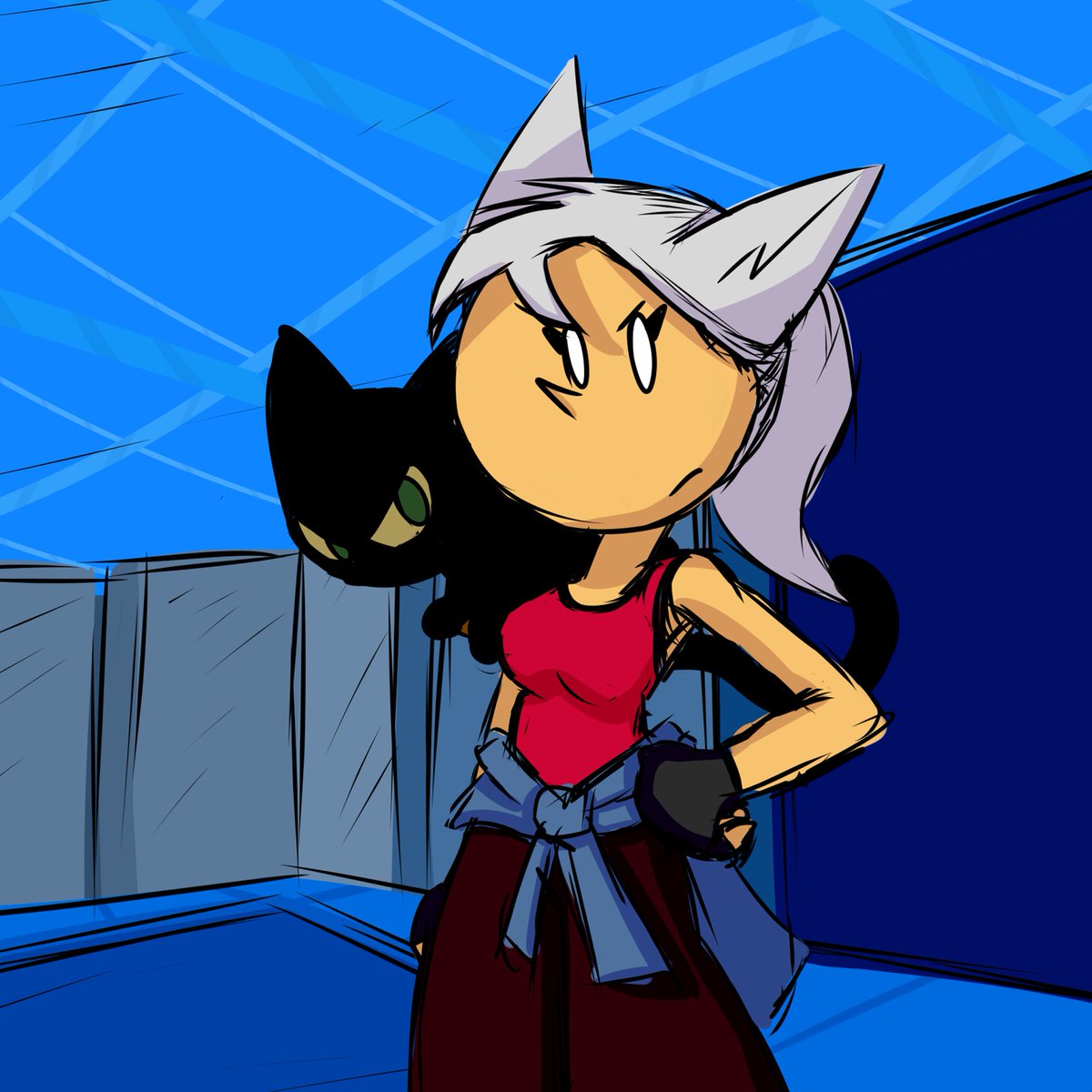 Petit sketch parce que je poste rien en ce moment