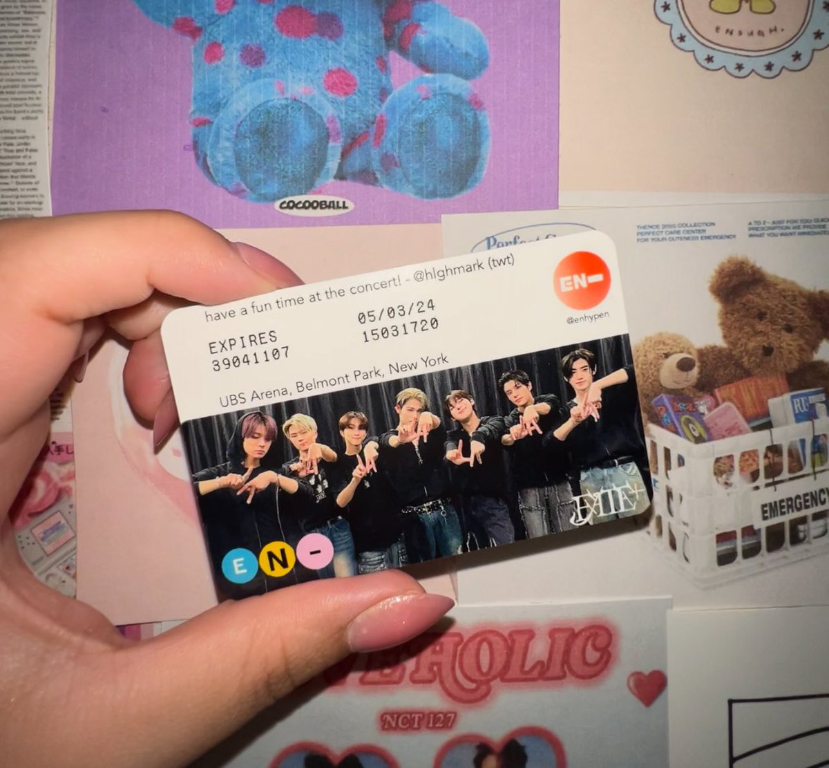 hey yall 😙 as always, ill be giving out freebies at the belmont park (ubs arena) stop for fate+ 👀

i made these lil metro card inspo freebies for each member and will be giving them out heheh 🫶🏻

see yall soon :33
#FATEPLUS_IN_US #FATEPLUS_IN_BELMONTPARK