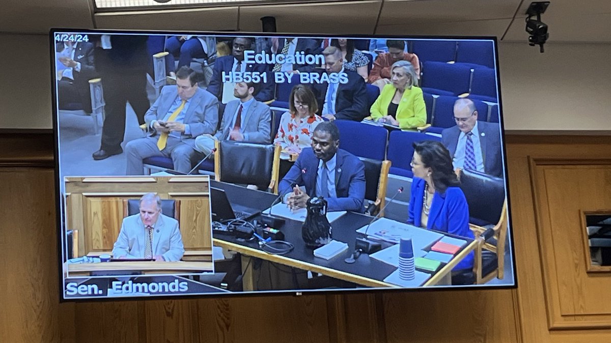 HB 551 (Rep. Brass), which expands CTE and virtual instruction programs to increase participation in dual enrollment course offerings across the state as well as expands DE Task Force membership, passed favorably out of Senate Education. #LaProspers #lalege