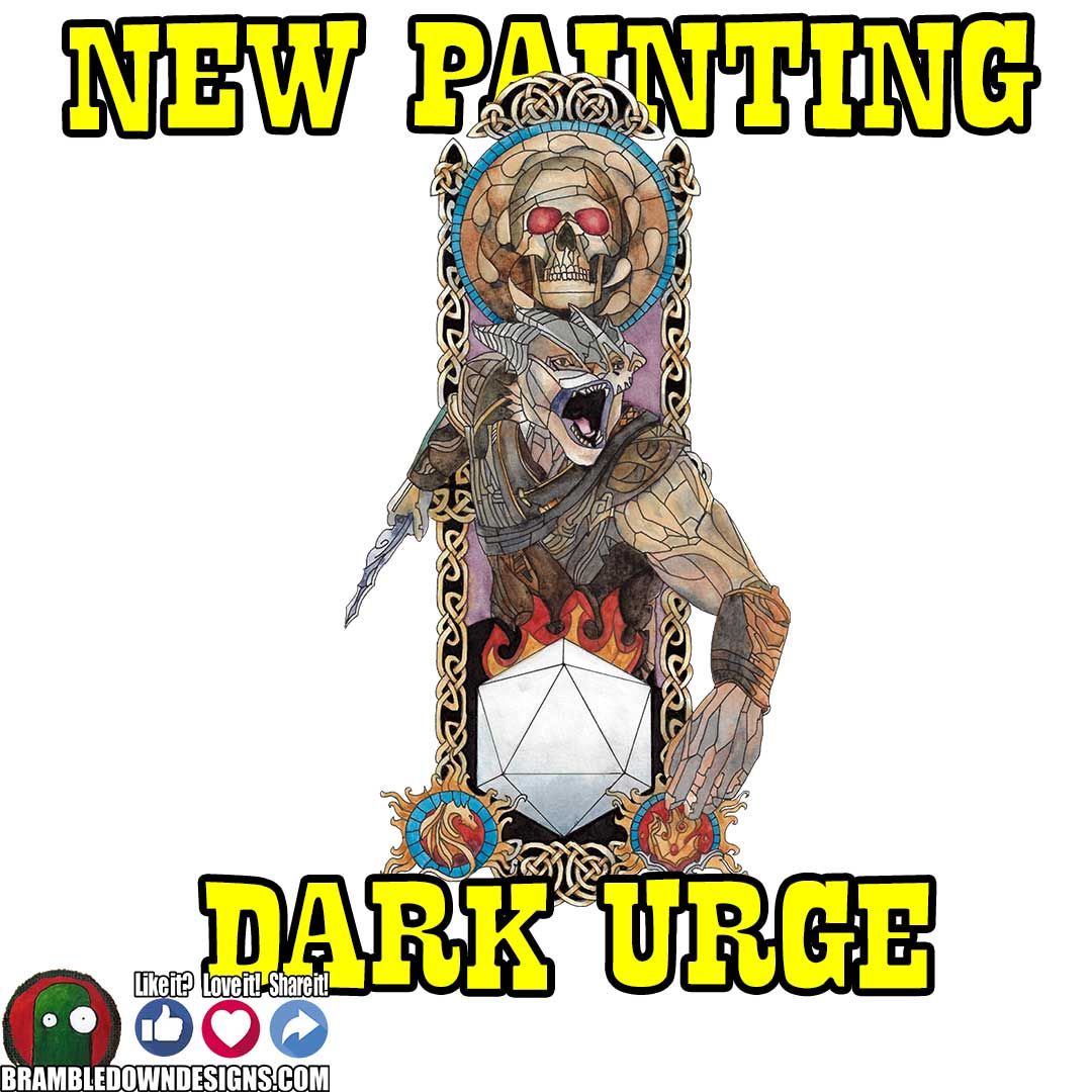 The #DarkUrge from #BaldursGate is on our website buff.ly/41CWtMl #DragonBorn #DungeonsAndDragons #DnD