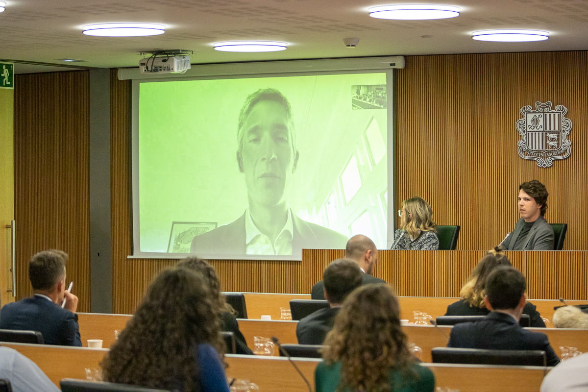 ConsellGeneral's tweet photo. ℹ️ Amb motiu del Dia Internacional del Multilateralisme i la Diplomàcia per la Pau, el Consell General ha acollit una taula rodona sobre 'Els Joves i el Multilateralisme' organitzada per la delegació andorrana a l'@oscepa.

🖥️ Més informació: https://t.co/KOO7ETav2j https://t.co/WgkCH2gmdj