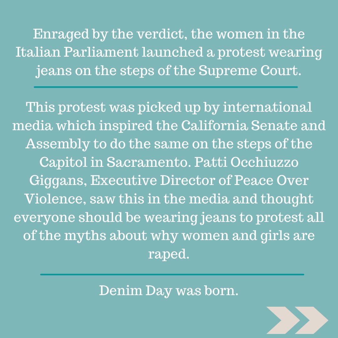 UIWTitleIX's tweet photo. Denim Day (4/5) https://t.co/pUKfH2Zc71