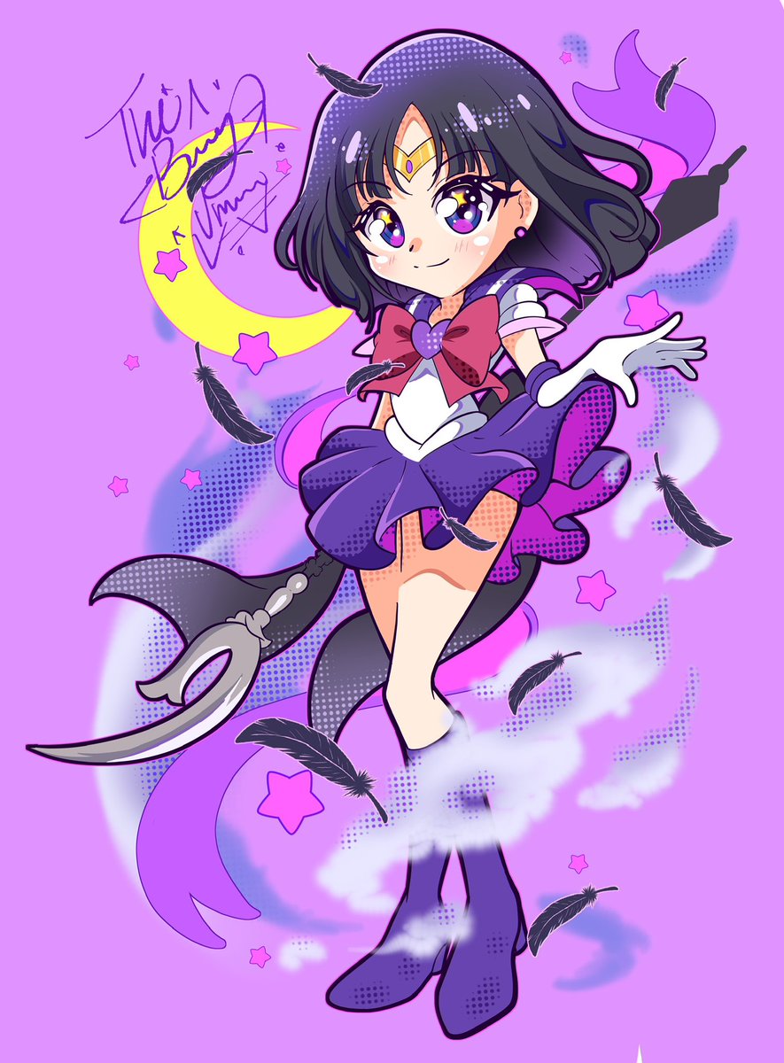 Sailor Saturn Sticker design 💖🥰 #SailorMoon