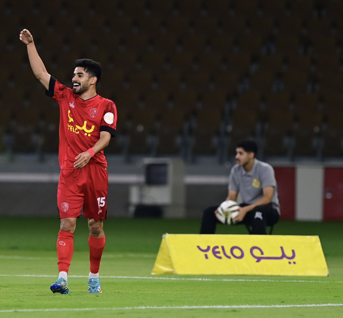 FDL_KSA's tweet photo. 📸 | مـحـمـد الـظـفـيـري 🔴🎯

#جدة_القيصومة 
#دوري_يلو | #FDL https://t.co/cqbvLRf7P7