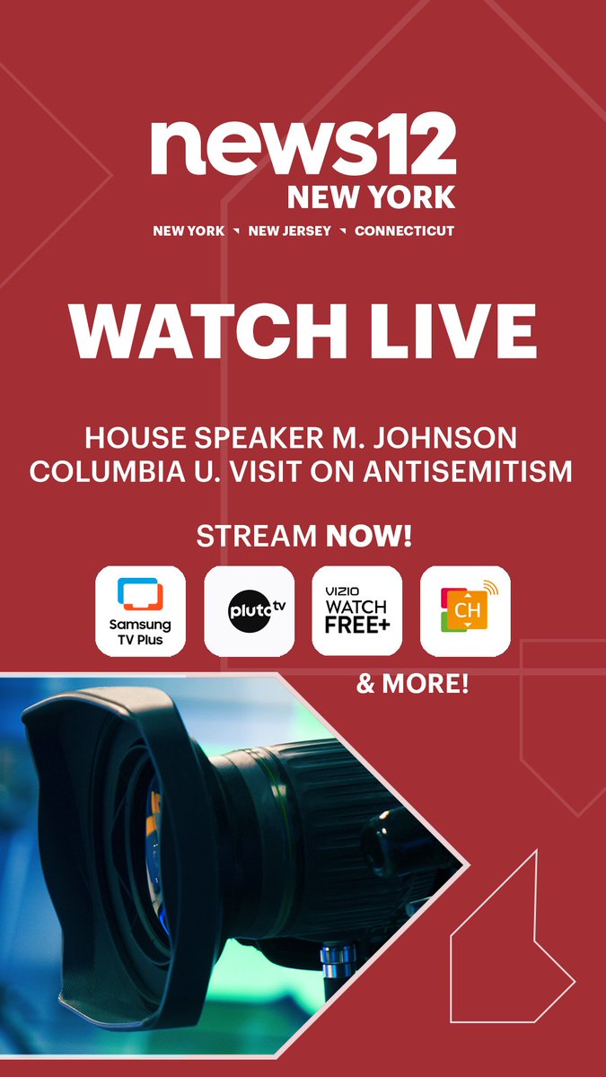 STREAM LIVE: House Speaker M. Johnson Columbia University Visit on Antisemitism - bit.ly/N12NYWatchNow