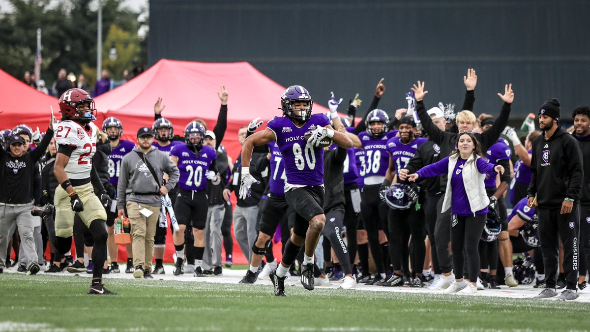 2024 NFL Draft Scouting Report: Holy Cross WR Jalen Coker 🗞️: si.com/college/fcs/pa… 📸: @HCrossFB