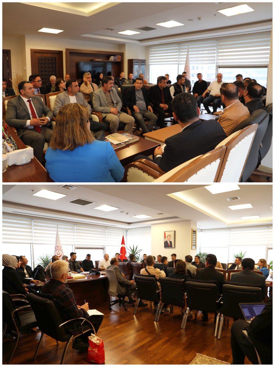 📍Ankara Terörle Mücadele Sırasında Yaralanıp Gazi Sayılmayanlar Derneği (TMSY) Heyetini bugün bakanlığımızda misafir ettik. Vatanımız bekâsı uğruna görevlerini fedakârca ifa ederken yaralanan değerli misafirlerimizin görüş, öneri, sorun ve talepleri hakkında etraflıca…