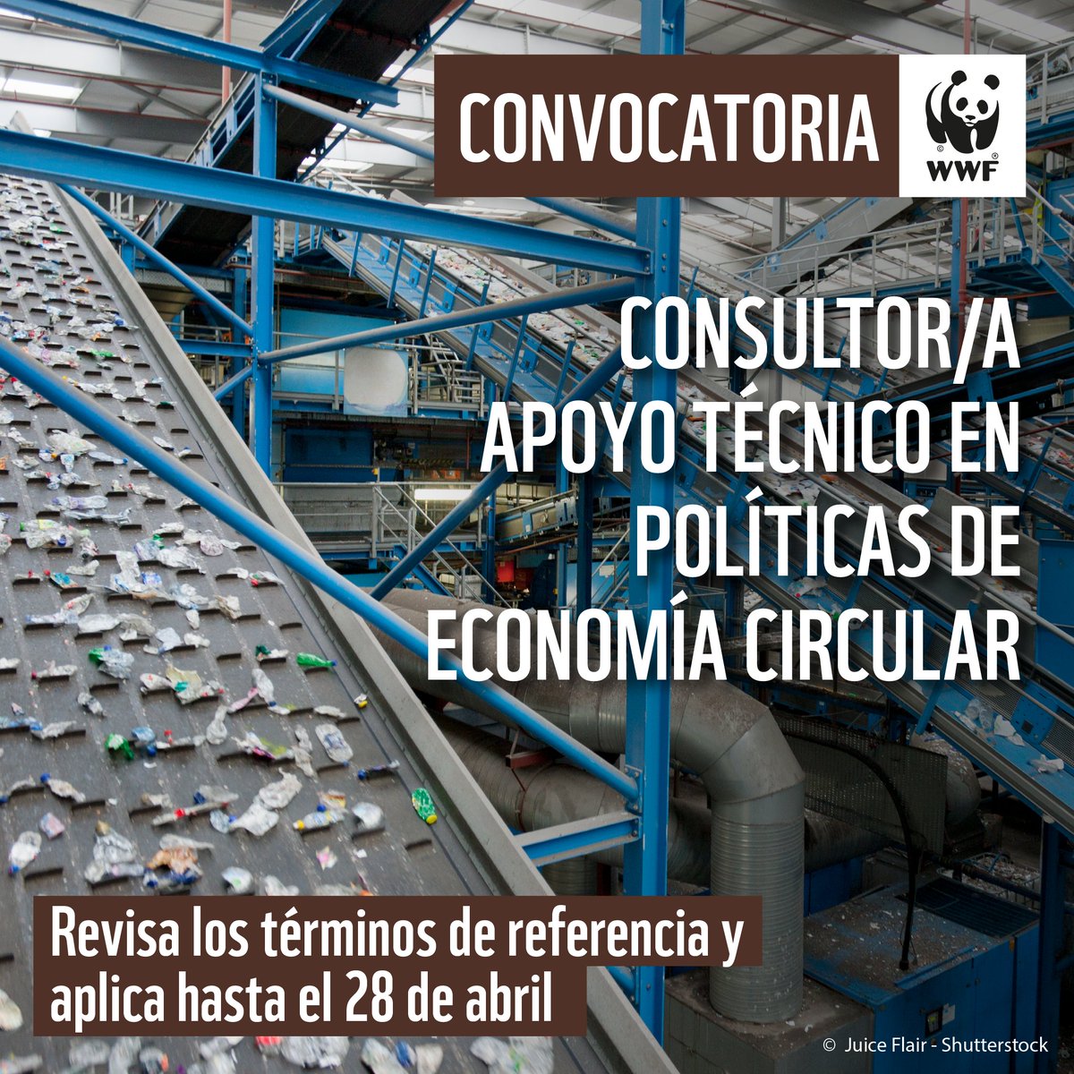 #𝗘𝗺𝗽𝗹𝗲𝗼𝗘𝗖 | Postula para: Consultor/a de Apoyo Técnico en Política de Economía Popular en proyectos sobre economía circular y plásticos.​

​🔗  Revisa Términos de Referencia:  bit.ly/47HsJzl​
👩‍💻 Aplica aquí hasta el 28/04:  bit.ly/3xQoIfV