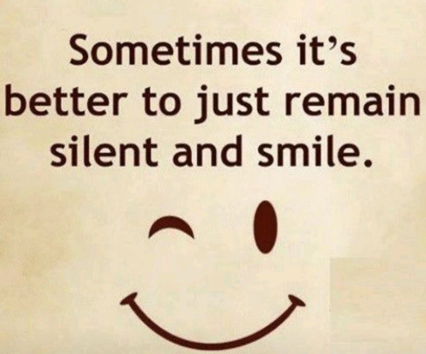 In the dance of conversation, silence can be the most eloquent partner, speaking volumes without uttering a word. Let your smile be the radiant sun breaking through the clouds of tension, illuminating the path to harmony and understanding. #SpeakWithASmile #EloquentSilence