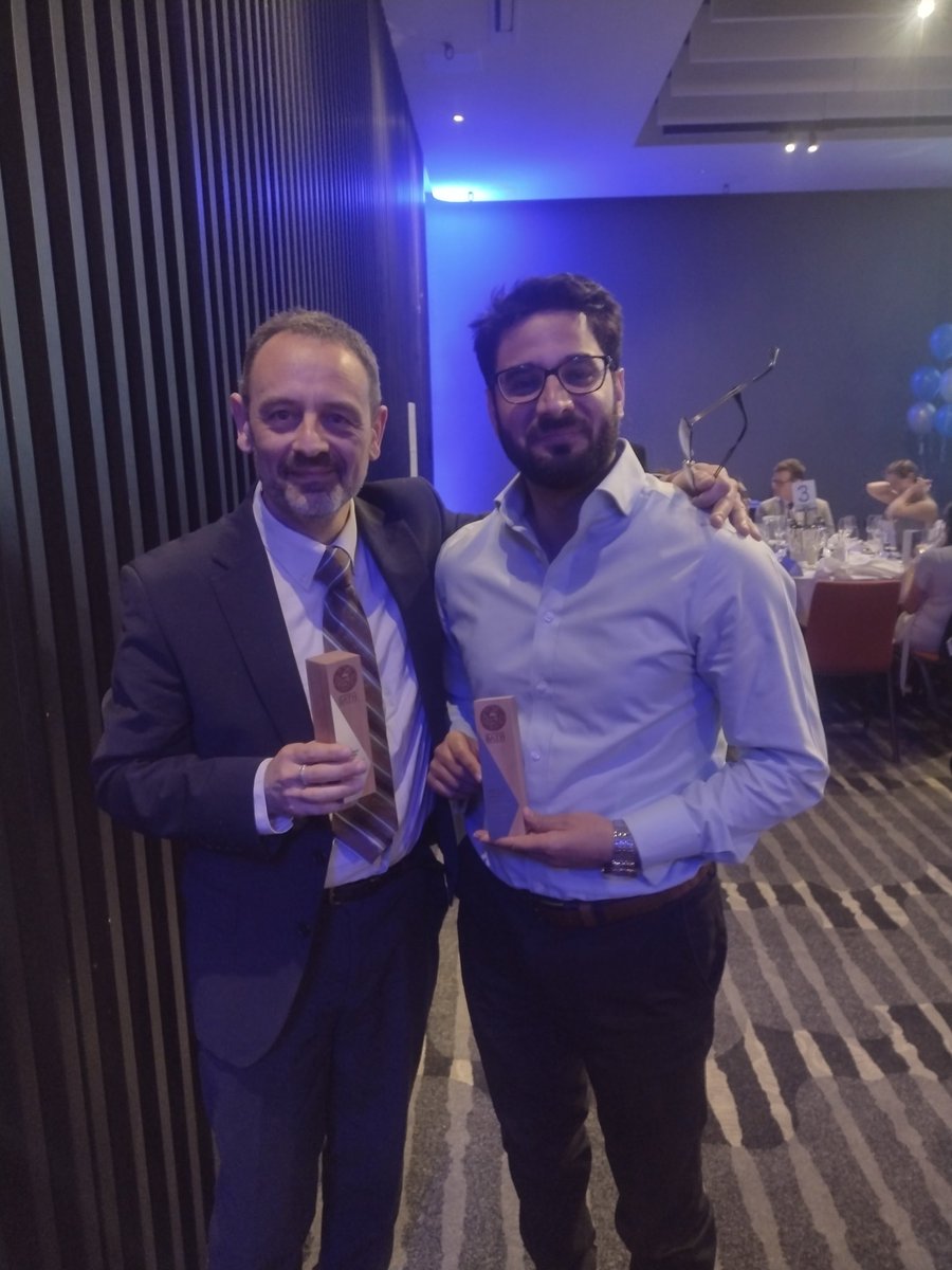 Amazing success at the university education awards for @bathsps @CDS_Bath many congratulations to @Bathacademic @KatharinaLenner @Akhmakh_kaeshur very powerful speeches from both winners raising situation in gaza