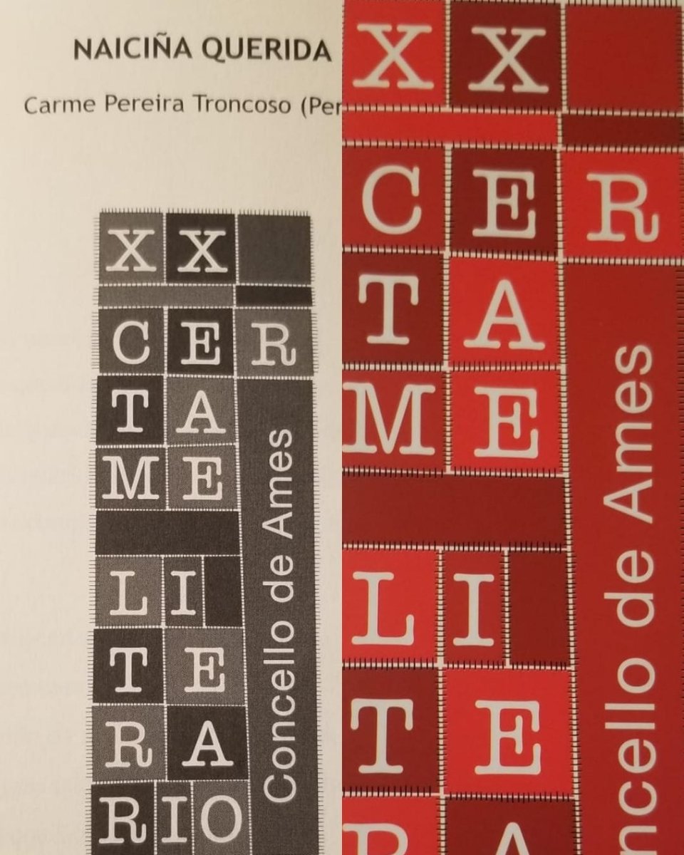 maristaslugo's tweet photo. Días especiais para a nosa alumna Carme Pereira Troncoso que viu publicado o seu poema "Naiciña querida" no libro que o Concello de Ames edita cos traballos premiados no seu certame. Parabéns. #MaristasLugo_EDL, #MaristasEstásNaCasa #MaristasEstásEnCasa https://t.co/Cte4T4Rgou