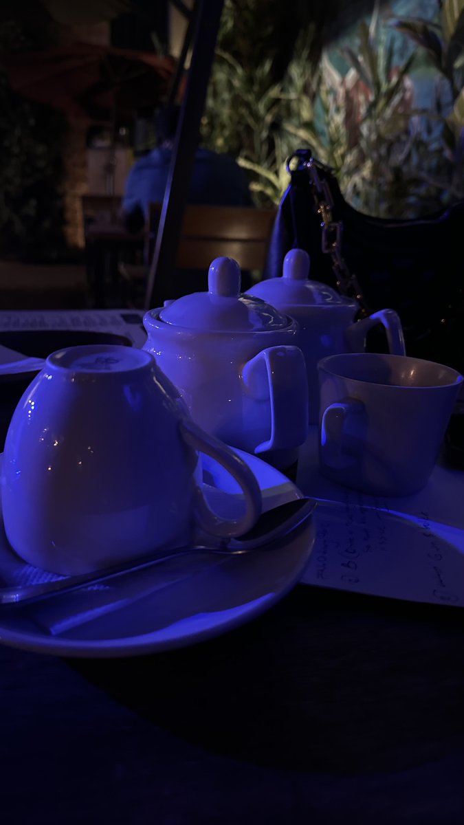 Date night, Episode 1. Sponsored by that Kampala cough & @PatioBrasserie dawa tea
