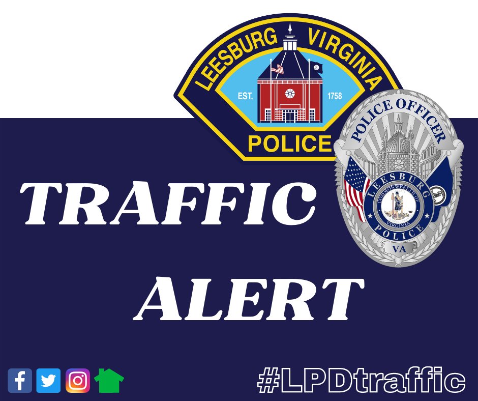 #LPDtraffic: @VaDOTNOVA contractors are currently on-scene of a ruptured water line that is affecting westbound traffic on the Leesburg bypass in the area of Children's Center Road. Motorist should expect delays while repairs are made. Please use alternate routes.