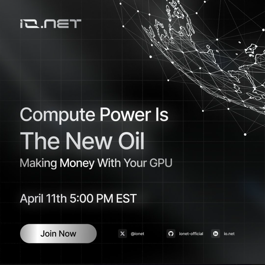 What is IO.NET <a href="/ionet/">io.net</a> ?

io.net is bringing AI to the world by building the world's largest AI compute cloud.

AI Compute-as-a-Currency,  powered by $IO™ Internet of GPUs™ | Built on <a href="/solana/">Solana</a> Chain.
IO.NET is a network of