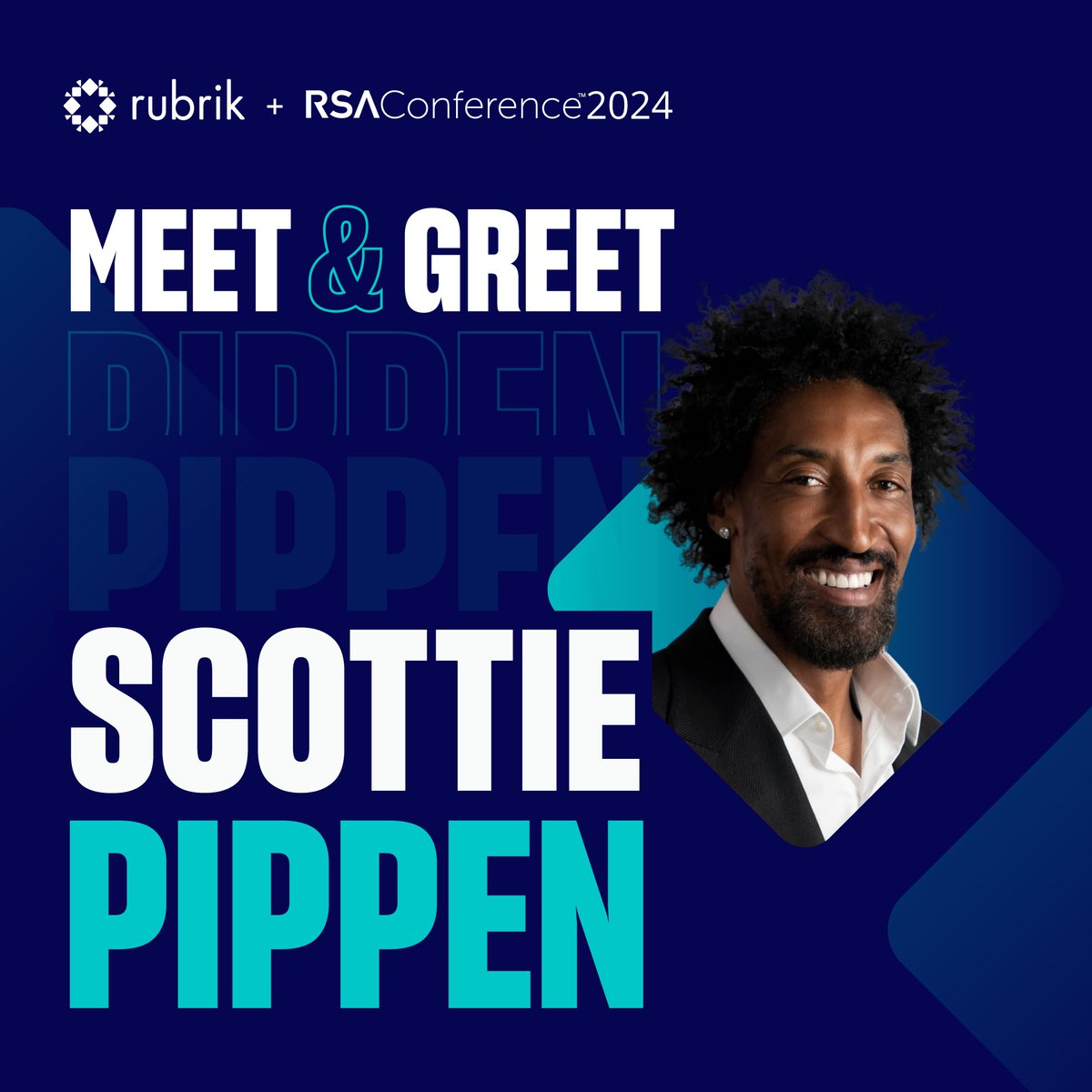 Heading to <a href="/RSAConference/">RSAConference</a>? Save your spot now for our <a href="/RubrikInc/">Rubrik</a> afterparty at SPIN San Francisco on May 7th for a chance to meet six-time world champion Scottie Pippen! Learn more: rbrk.co/3x3810m