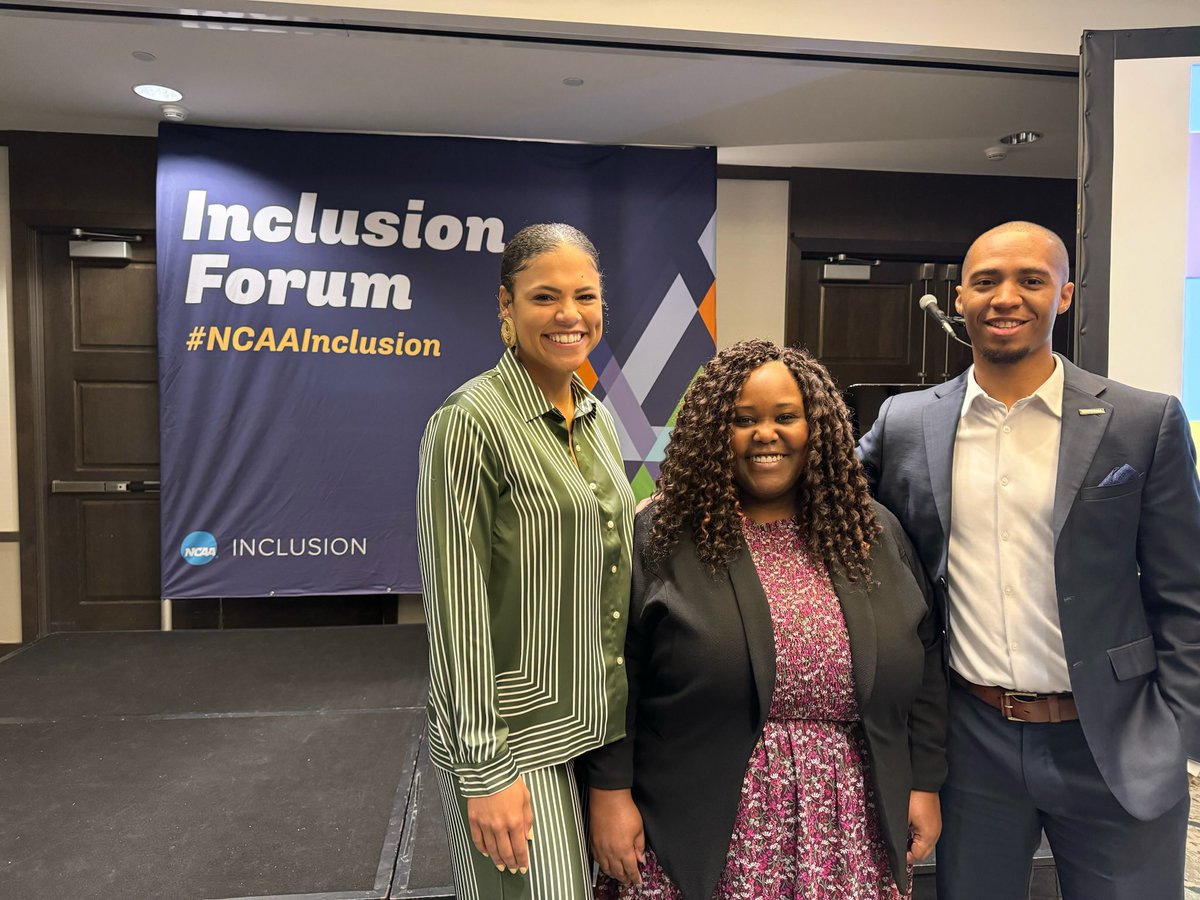 DieceAthletics's tweet photo. We had the pleasure of presenting on dynamic team programming at the @NCAA Inclusion Forum!
Our attendees talked about how to develop programming for beginner, intermediate and advanced teams in DEI programming. #DIECE #NCAAInclusion https://t.co/b0SugFeYDs