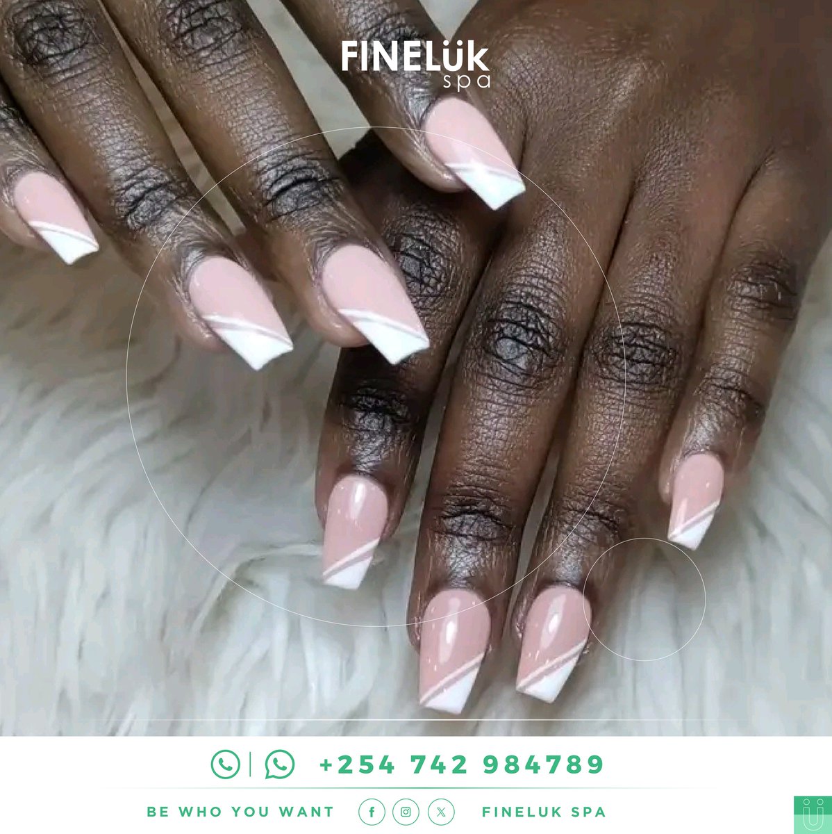 FinelukSPA's tweet photo. Express yourself boldly with a new set of nails. Be who you want!!!
Call or WhatsApp 0742984789 and book an appointment.

#finelukSPA  Runda Imenti House Gathoni Wamuchomba The360 Apartments Juja #juja #Cera El Nino Kairo Eric Omondi Polo Kimani Nairobi County Thika Road https://t.co/tumatS7ntJ