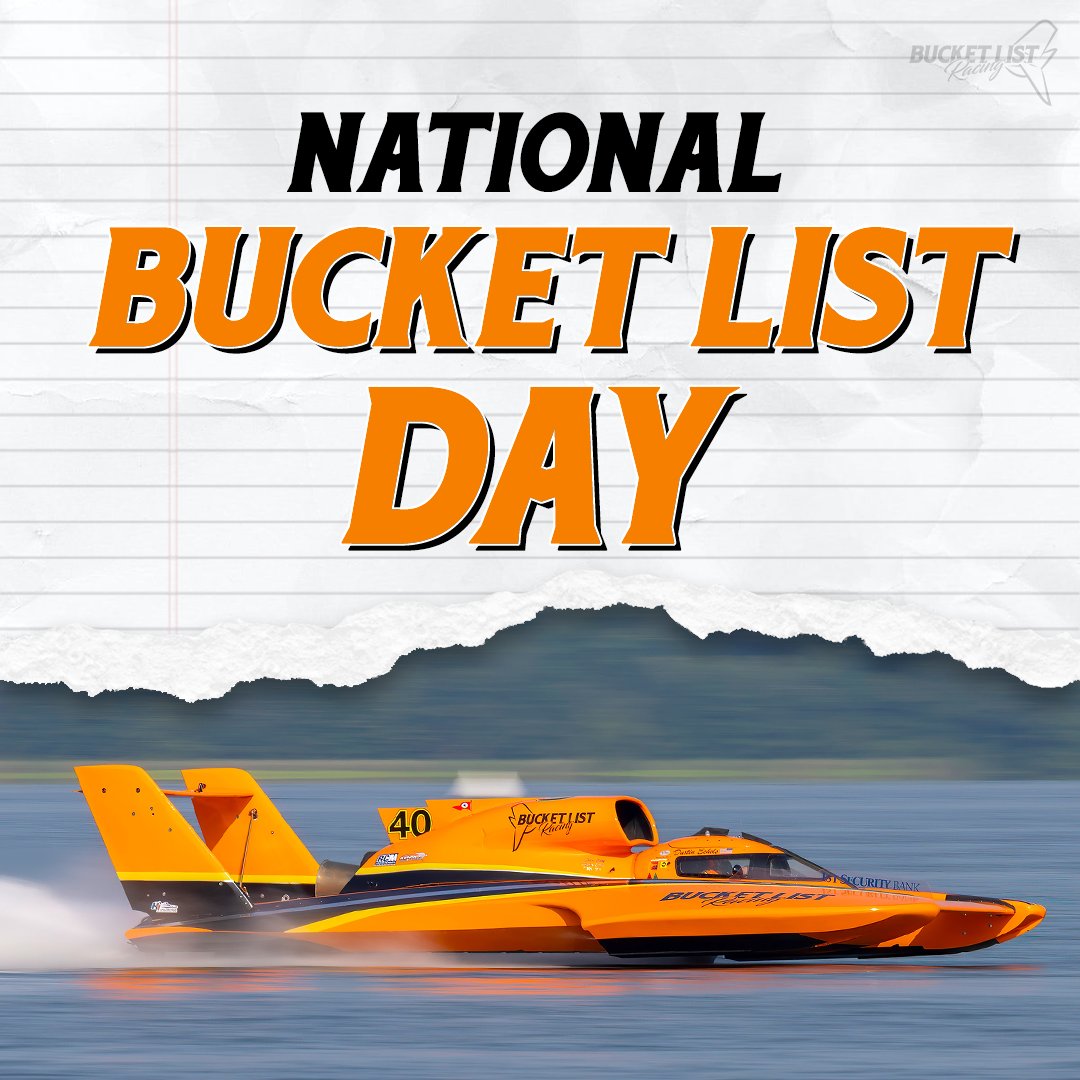 What's on your bucket list? #BucketListRacing | #WelcomeToHydroville