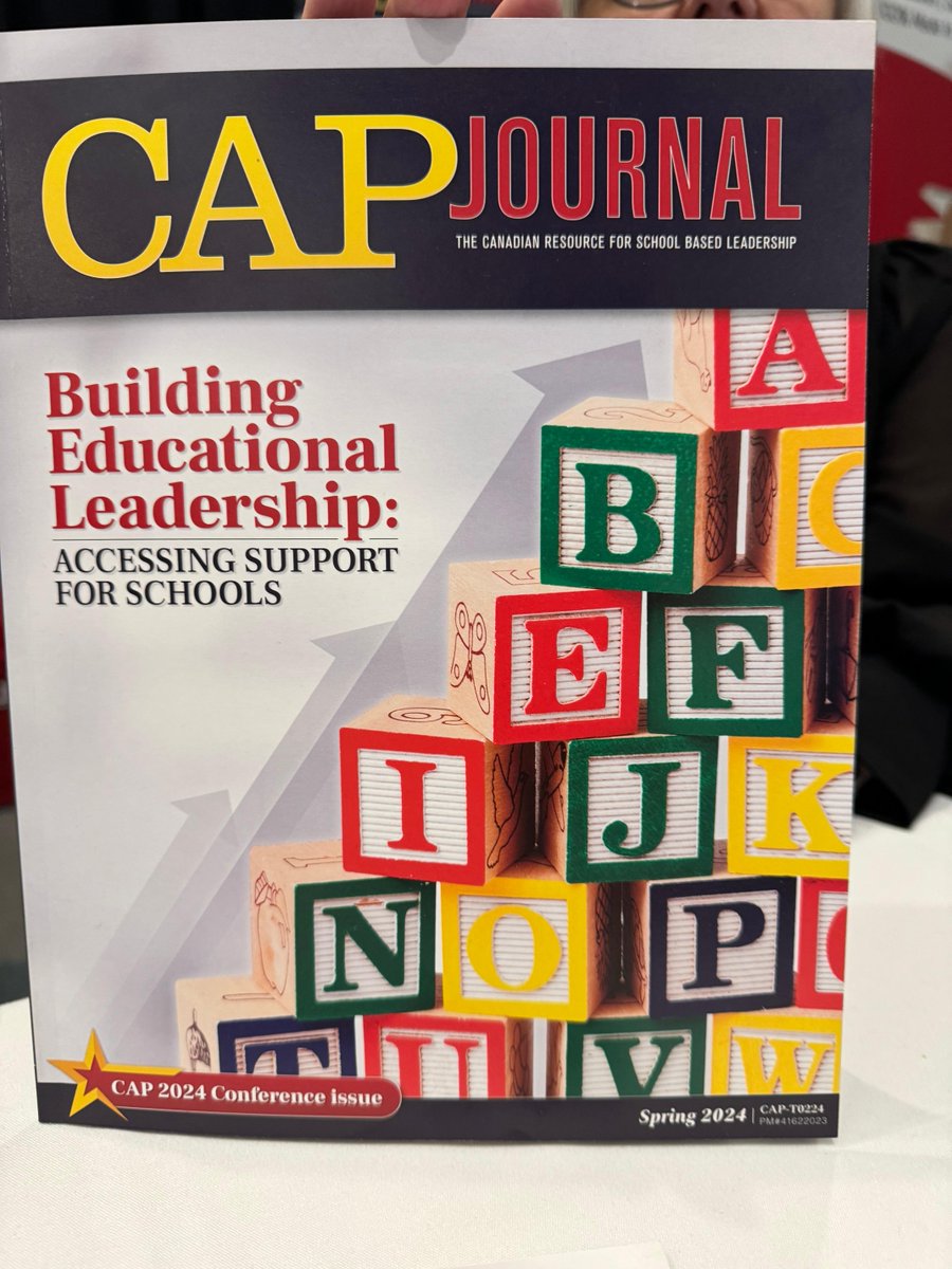 We are so excited to be attending the @CdnPrincipals 2024 Conference. 💫 

Visit us at booth #37 to learn more about our Letters, Sounds and Words™ program . 📖   ow.ly/OXxP50Rnvo0

#CAP2024TOR #750in750 #EarlyLiteracy #AllChildrenRead #StrongStart #Volunteering #Reading