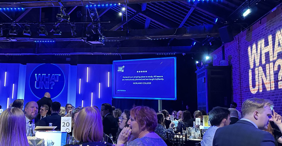 We’re excited to be at the #WUSCAs this evening after being shortlisted for the Small/Specialist category! 🤞