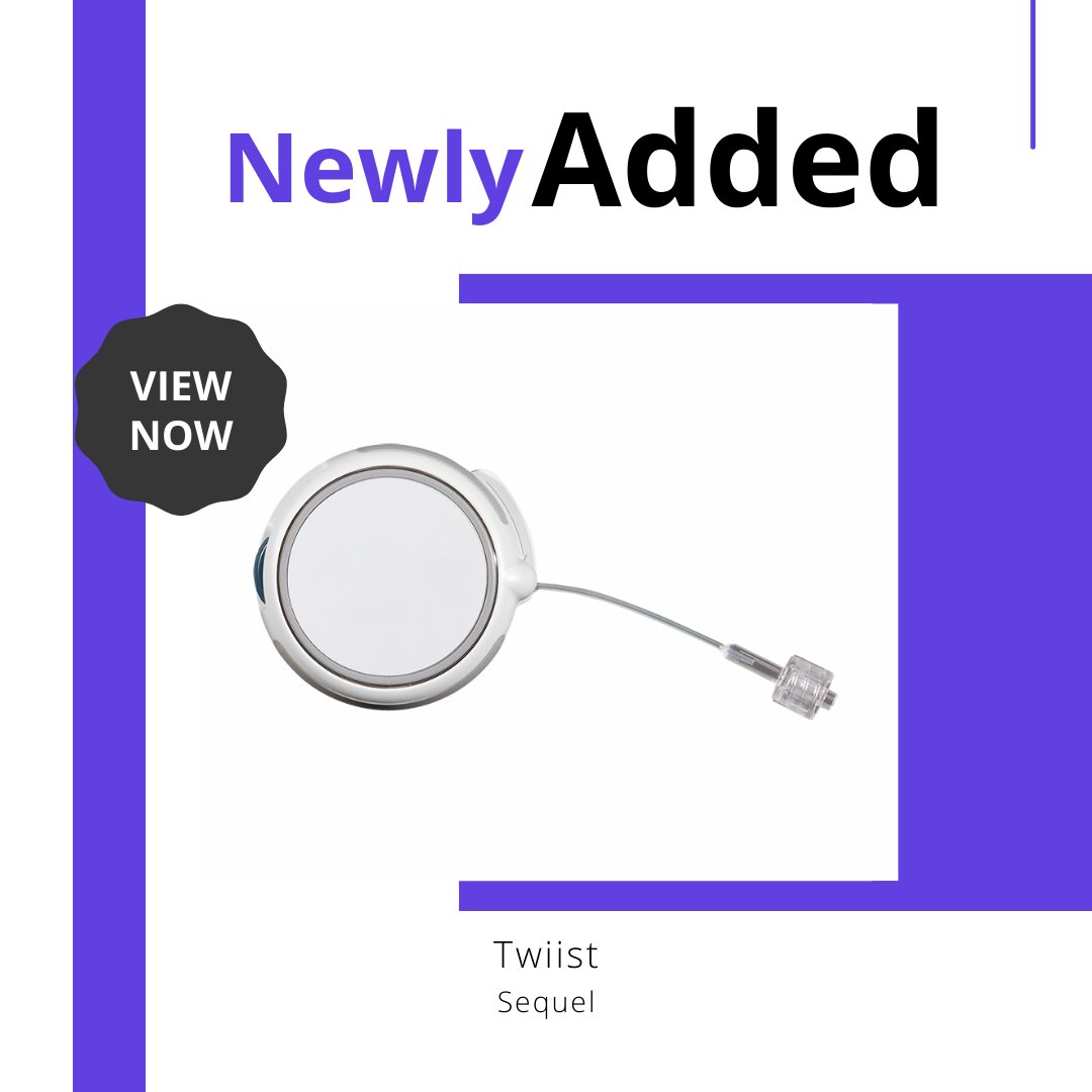 New device added! The Sequel Twiist is a new #AID system powered by @Tidepool_org. It is currently compatible with @dexcom G6.

Check out this device on the Device Library at DiabetesWise and DiabetesWisePro. Link in bio!

#diabetestechnology #diabetesdevices #t1d #type1diabetes