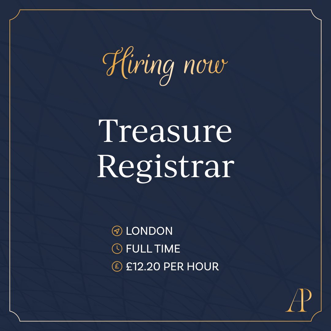 The British Museum is looking for a Treasure Registrar, to join a dedicated team preserving the UK's history, one archaeological find at a time. 😁 Make London your office for a 2-month gig with a possible one-month extension. 🏛️ 
🔗 bit.ly/3Ur6IkW
#JobSearch #MuseumJobs
