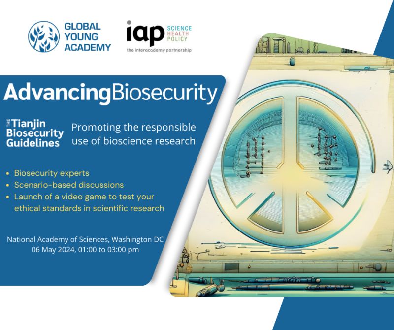 📢Calling early-career scientists passionate about shaping the future of bioscience and #biosecurity! Join the GlobalYoungAcademy  for an interactive workshop to uphold ethical research practices.
🔗globalyoungacademy.net/agm-workshops/