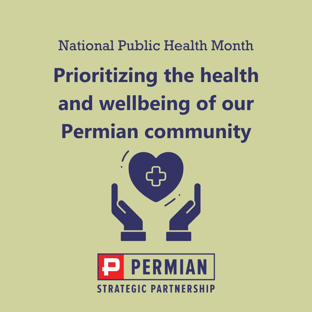 It’s Public Health Month, and the PSP is committed to keeping our Permian community healthy through our many initiatives – including providing life-saving equipment to first responders and investing in enhanced healthcare access for our region. #PrioritizingPublicHealth