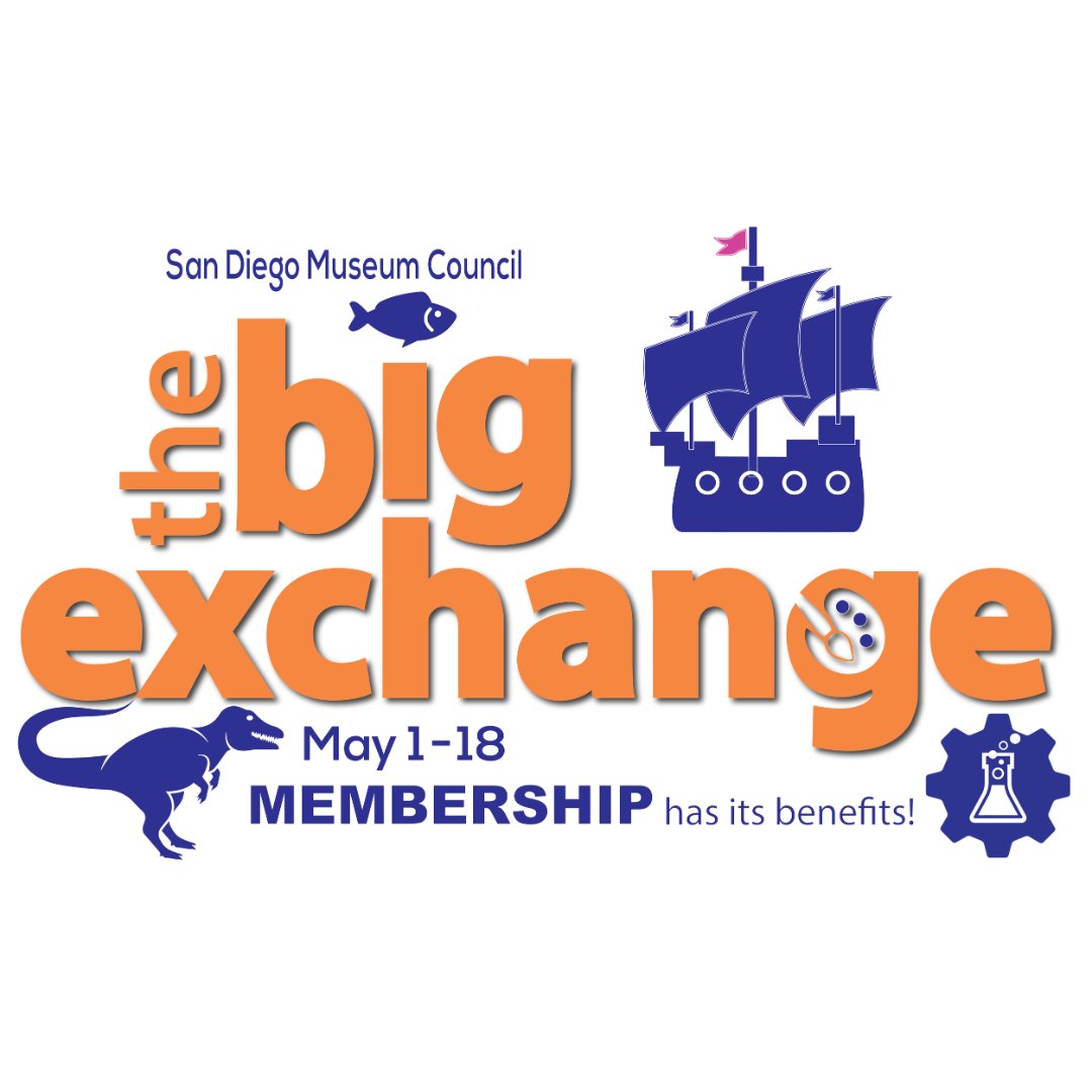 Ever consider becoming a member of the #MaritimeMuseumofSanDiego? Now is the perfect time!⏰May 1-18 @gomuseums Big Exchange gives our members FREE reciprocal admission to more than 50 museums, historic sites, gardens, & more throughout SD County! sdmaritime.org/support-the-mu…