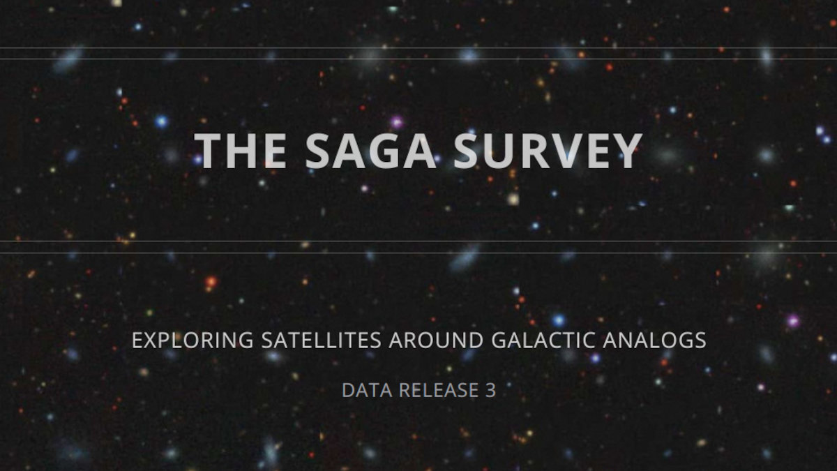 Because this is such an important milestone for the SAGA Survey and for myself personally, I am posting here again! The SAGA Survey characterizes satellite galaxy systems around Milky Way-mass galaxies, and we just posted our major results from our Data Release 3! Check arXiv!