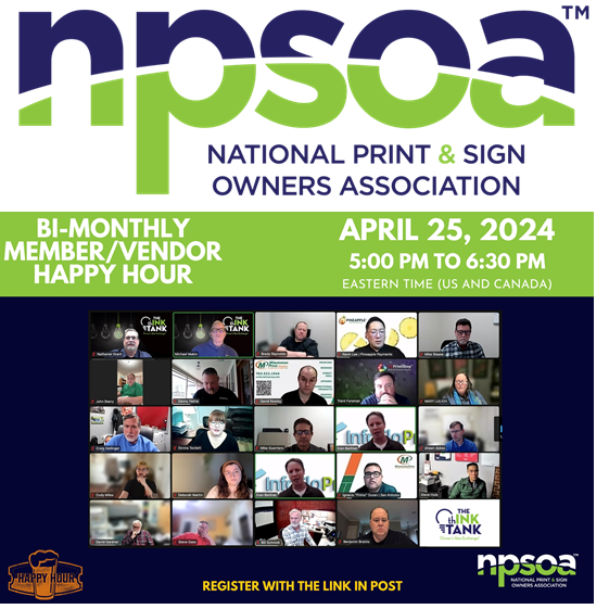 AccuZIP's Customer Care Specialist and Franchise Development Manager Donna Sue Tackett will be joining the NPSOA Bi-Monthly Member/Vendor Happy Hour tomorrow, April 25th! ow.ly/5pes50RnvTK