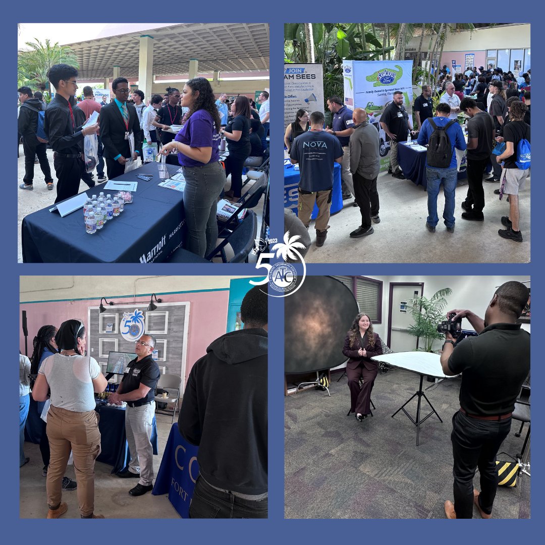 Today’s Spring Career Fair was a huge success.  We had the largest number of companies and the highest number of students/alumni to participate. Also, students/alumni had the opportunity to take a professional headshot. 

Thank you, Ms. Nicole Willis and team – another ATC win!!!