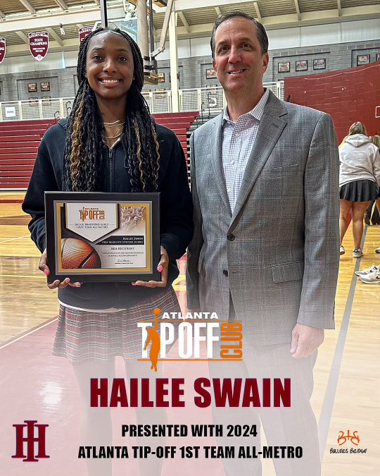 @HaileeSwain 5’11 PG had an awesome JR Campaign.💎 You stood up to every challenge and never fold. More to come, thankful & blessed for times like this. ACES & FLOATERS #haileeswain #swainbasketball #ownyourmoment #atlantatipoffclub #blessed #gifted